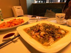 酸菜炒鱿鱼-温岭人家(红花北路店)