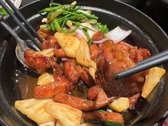 啫·黑凤梨猪颈肉-旺爷砂锅·茶作(国贸城店)