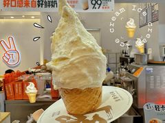 五常大米冰激凌-野人先生现做冰淇淋(北京环宇荟店)