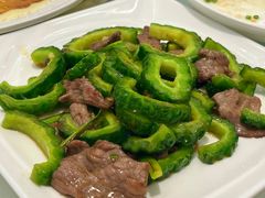 牛肉炒苦瓜-小榄公饭店·岭南庭院餐厅(民安北路店)