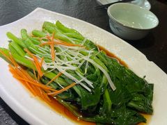 白灼菜心-靠山屯东北农家菜(八龙桥雅苑店)