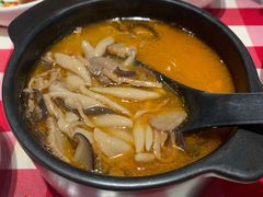 蘑菇汤莜面鱼鱼-西贝(东城万达广场店)