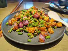 豆角肉末烧茄子-上屿水产(鼓浪屿一店)