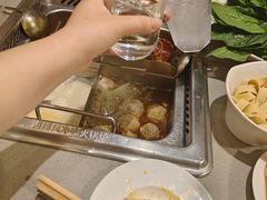 牛油麻辣锅底-海底捞火锅(南山京基百纳店)