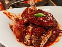 -草家酱蟹炭火烤肉店(珲春南路二店)