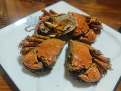 太湖清水蟹熟醉蟹-呼吸森林·生态农庄农家乐私房菜