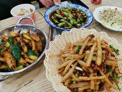 干煸藕丝-江城燕子大排档(江汉路步行街店)