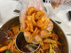 -秋波里爆蛋豆腐虾·清真(开元万达店)