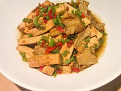 香干炒肉-波螺油子·海肠捞饭·青岛菜(银座店)