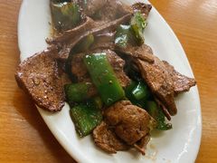 青椒炒猪肝-台湾风味小吃(长乐店)