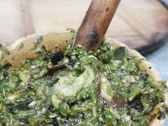 擂钵茄子-咊记茅草棚柴火鸡(乌当店)