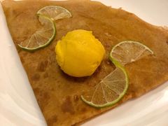 火焰芒果冰淇淋薄饼-La Creperie法餐厅(芮欧百货店)