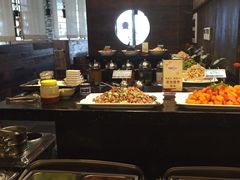 自助取餐区-素德轩素食餐厅(东港店)