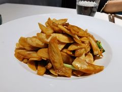 肉丝炒茭白-钱塘花园·宁波菜