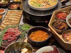 -草家酱蟹炭火烤肉店(珲春南路一店)