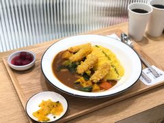 炸虾排咖喱蛋包饭套餐-池奈·咖喱蛋包饭(熙地港店)