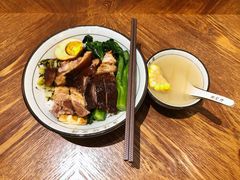 狮头鹅肉拼猪手饭-狮头牌卤味研究所·卤味饭(花城汇南区店)