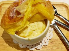酥皮焗芝士榴莲-港丽餐厅(高德置地店)