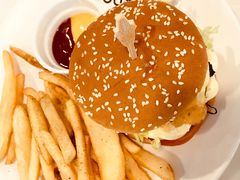 芝士牛肉汉堡-about(丹霞庄店)