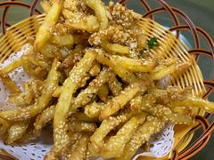 芝麻土豆丝-西大酒店