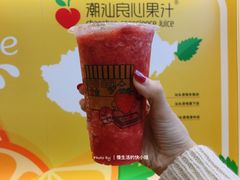 草莓冰-潮汕良心果汁(金新北路店)