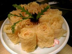 炸豆皮-左庭右院鲜牛肉火锅(新梅广场店)