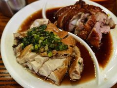 烧鹅豉油鸡双拼-澳门陈光记烧味饭店(南京德基广场店)