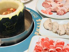 -翟辉冬瓜盅火锅(南村万博店)