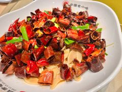香辣牛板筋-直隶安家罩饼(复兴路店)