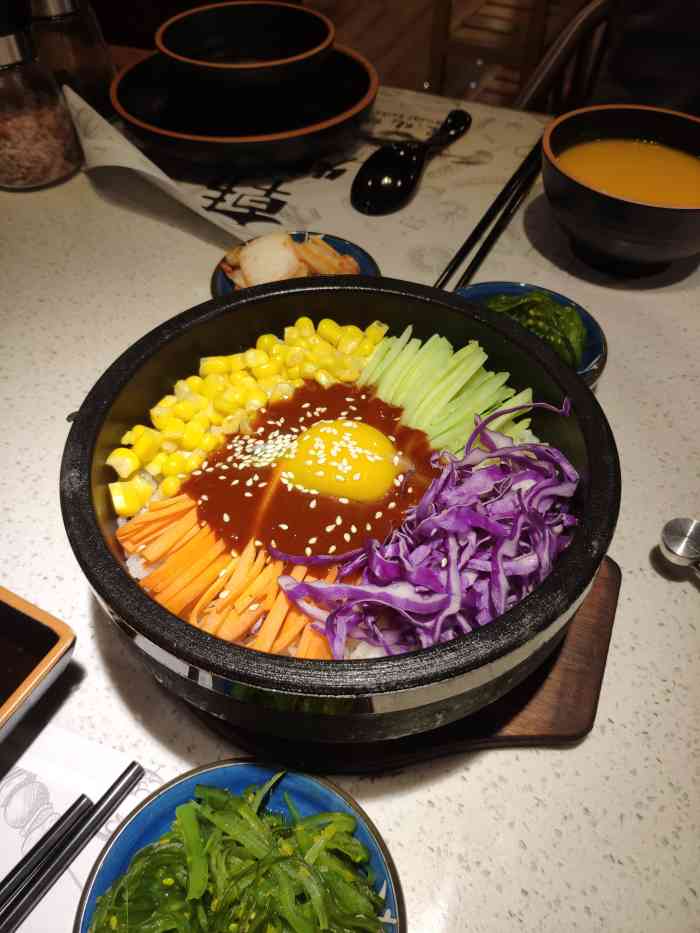 韩炉村61韩式烤肉料理(数博万达店)-"坐扶梯会更好找一些 [薄荷]