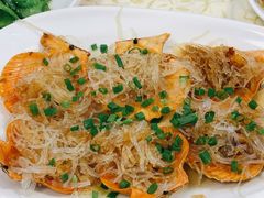 蒜蓉粉丝蒸扇贝-皓景海鲜·地标美食(双月湾店)