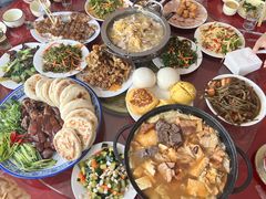 -北京龙庆四季香农家饭庄·灶台鱼·碳烤虹鳟鱼(龙庆峡店)