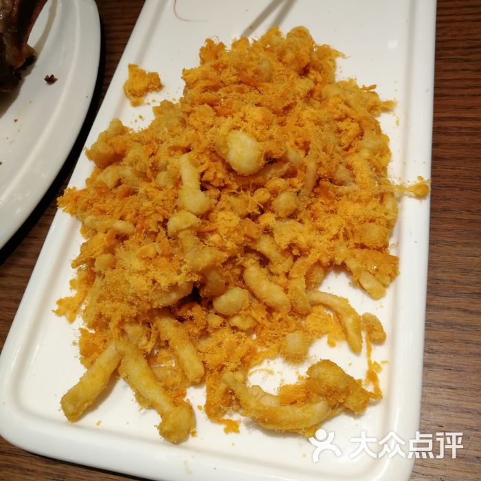 北李妈妈菜肉松蛋黄焗白玉菇图片