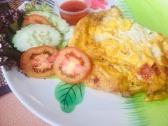 蔬菜煎蛋-Cafe de Thaan Aoan