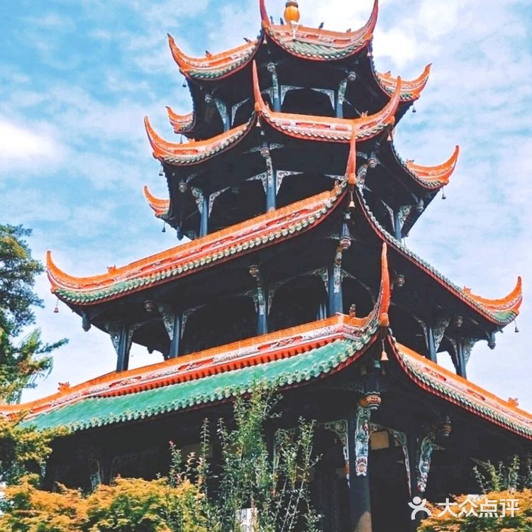 望江楼，望江流