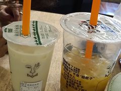 甜醅子绿茶-放哈·甜醅子奶茶创造者(正宁路店)