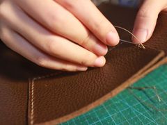 制作过程-零几体验diy皮具工作室(振业城店)