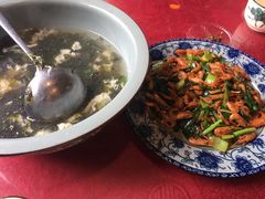 韭菜炒河虾-生态苑农庄(十里画廊遇龙河店)