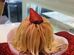 栗子蛋糕-大佛寺高级素食自助餐厅