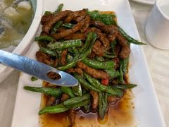 杭椒牛柳-江南村酒家