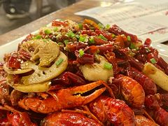 香辣小龙虾（大份）-海岛八号龙虾烧烤田鸡(蓝天路总店)