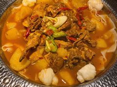 沙湾原始大盘鸡-丝路金桃·新疆菜(徐汇店)