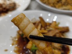 姜葱炒脆肉皖条-轩记海鲜餐厅·四十五年老字号·经典粤菜(西区彩虹店)