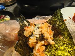 -草家酱蟹炭火烤肉店(珲春南路一店)