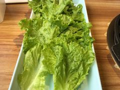包肉叶生菜-小米烤肉-泥炉炭烤(常营店)