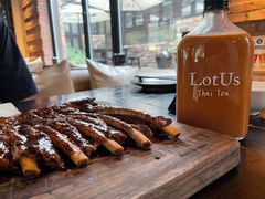 黑椒蜜汁烤肋排-Local泰莲庭(虹鳟鱼店)