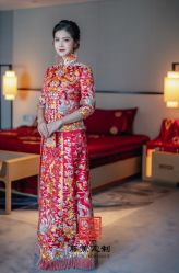 -藤薰定制中式嫁衣礼服旗袍店
