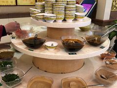 自助调料区-清真马家美食城•海鲜•青岛菜•火锅(延安三路店)