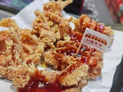 甜辣酱拼盘炸鸡-Meet Sun韩式大排档(五一广场7MALL店)