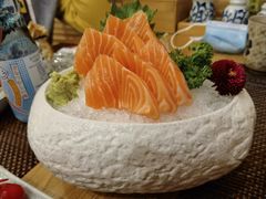 三文鱼刺身-樱の千渡日式料理·铁板烧•烧鸟(金盛田广场店)
